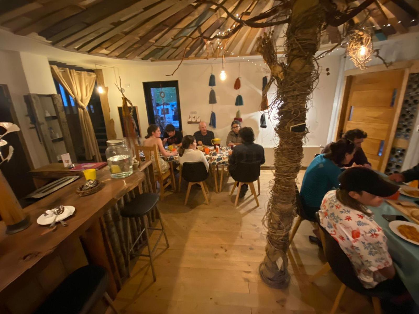 La Colmena Eco Lodge La Ensenada Bagian luar foto